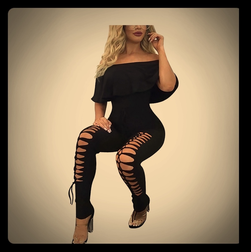 Sexy off shoulder jumper