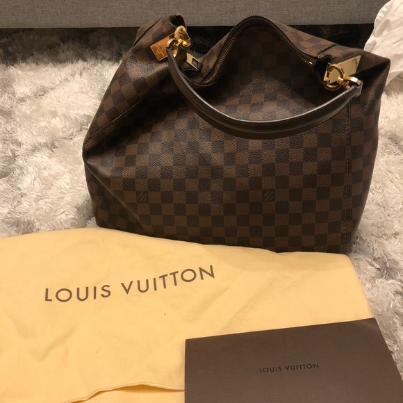 ❤️Sold❤️Authentic Louis Vuitton Portobello GM - Picture 1 of 6