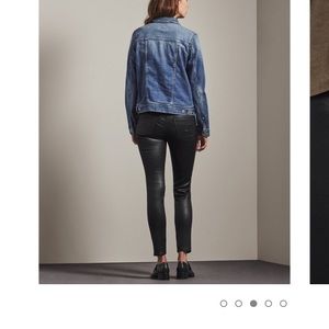 AG THE LEATHERETTE LEGGING ANKLE size 24R