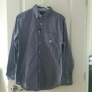Chaps easy care men's size small shirt