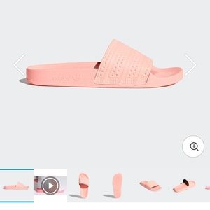 Adidas Pink Slides, BRAND NEW Never worm