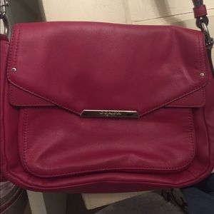 Red Cross body coach bag
