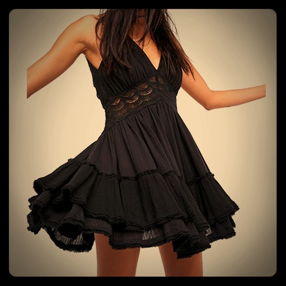 Lace Black Dress