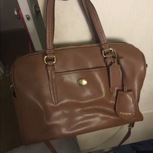 Brown Coach bag
