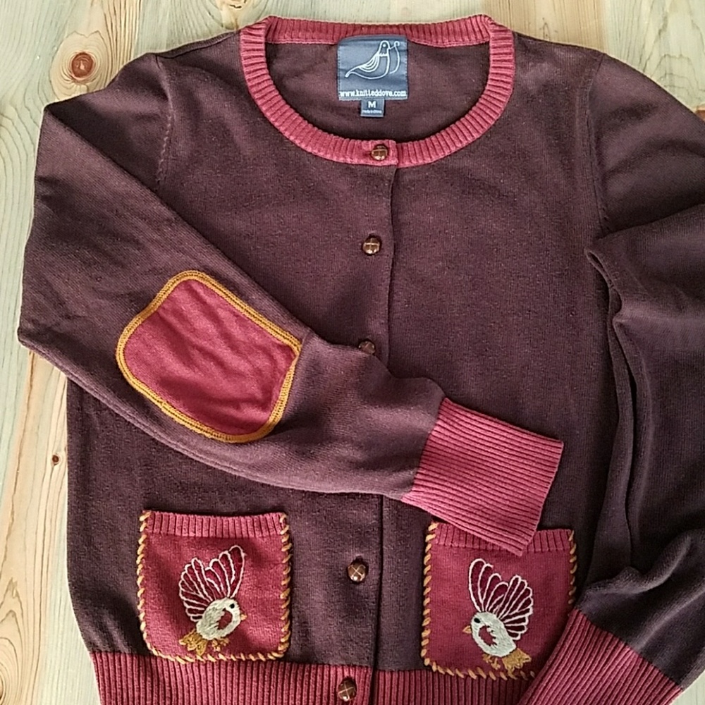 Knitted Dove Cardigan