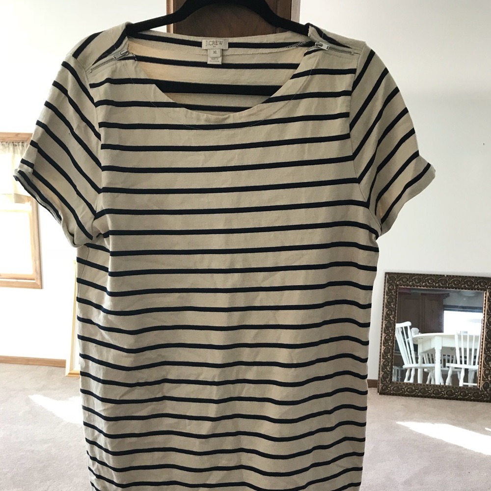 J. Crew Striped Dress