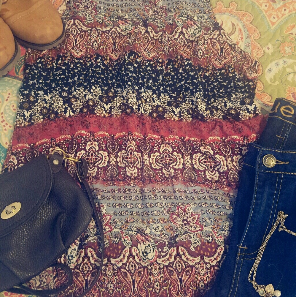 Gypsies & Moondust Printed Tunic