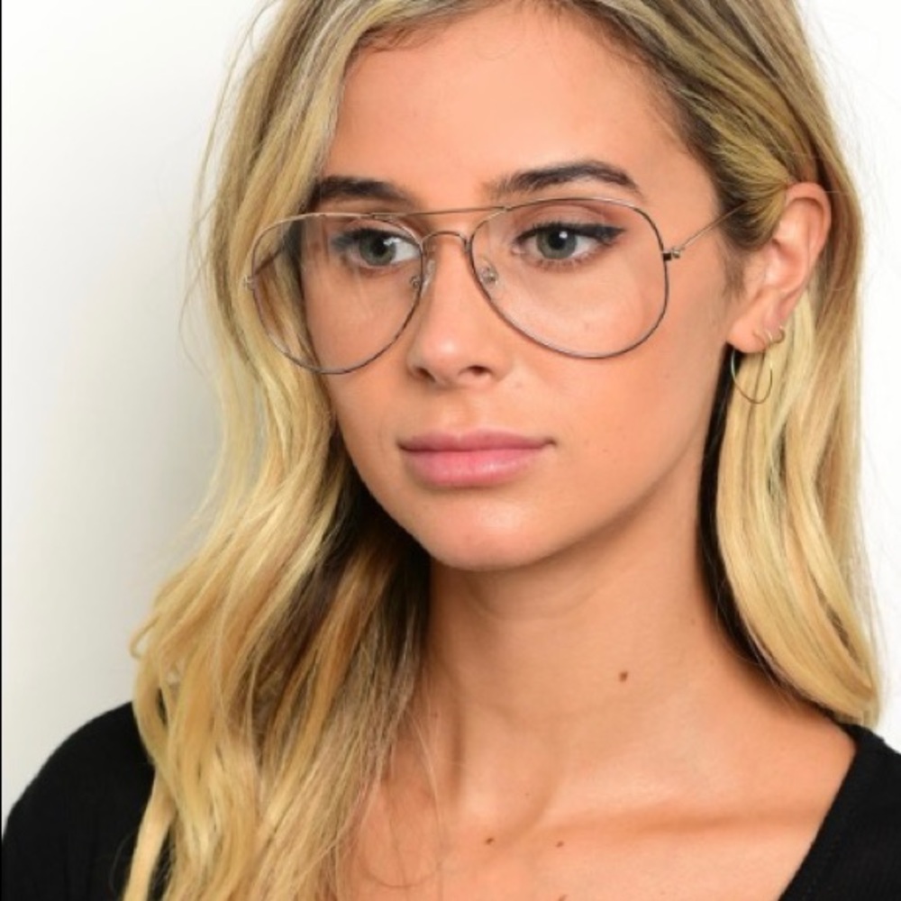 Metal Frame Aviator Glasses