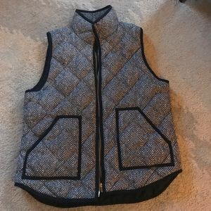 J.Crew down herringbone vest