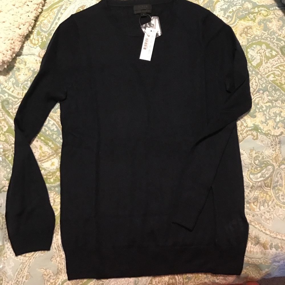 J. Crew cashmere sweater new with tags NAVY