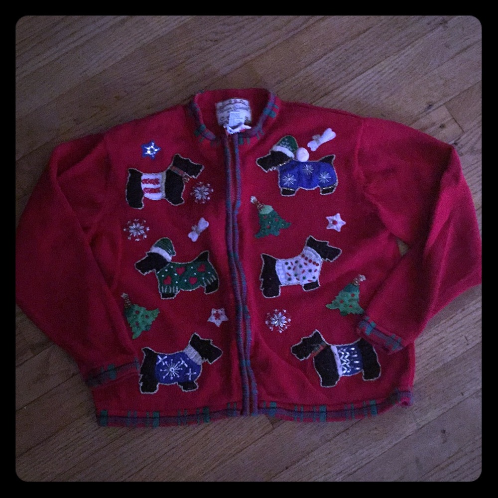 Vintage ugly Christmas sweater