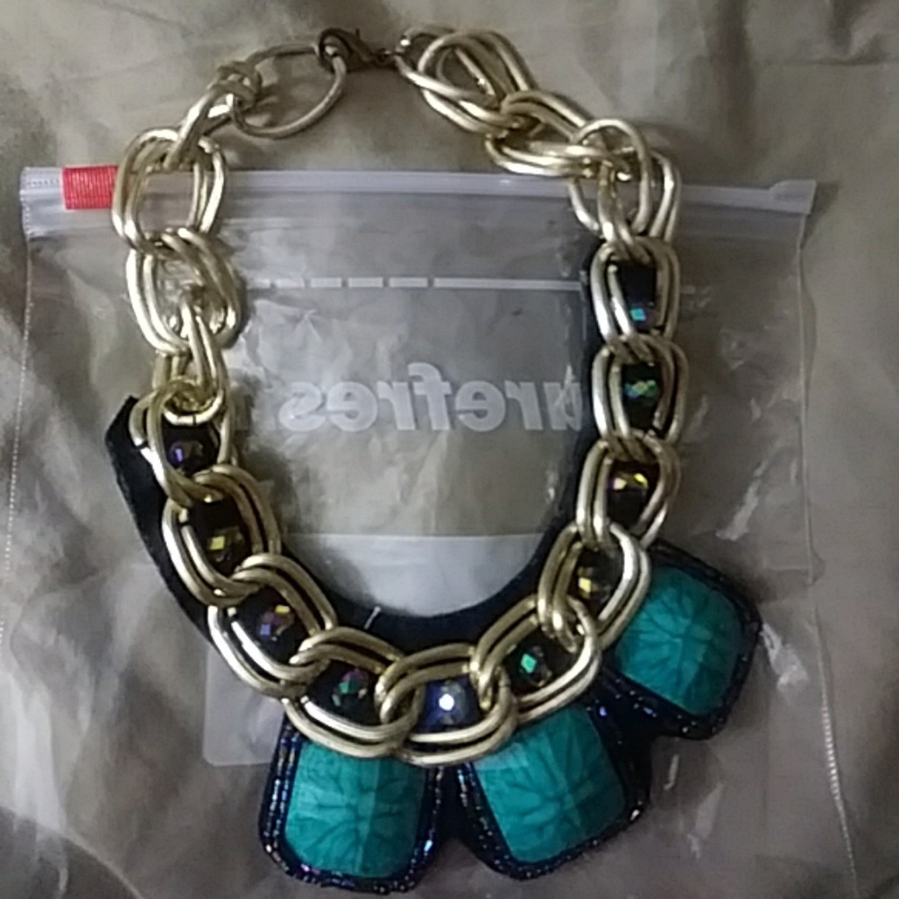 Costume jewerly chocker necklace style.