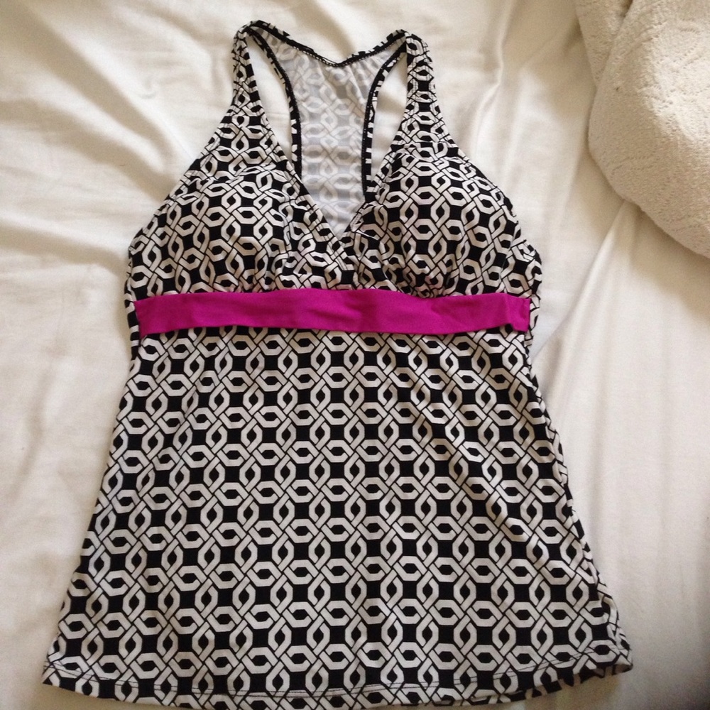 Racerback swim top