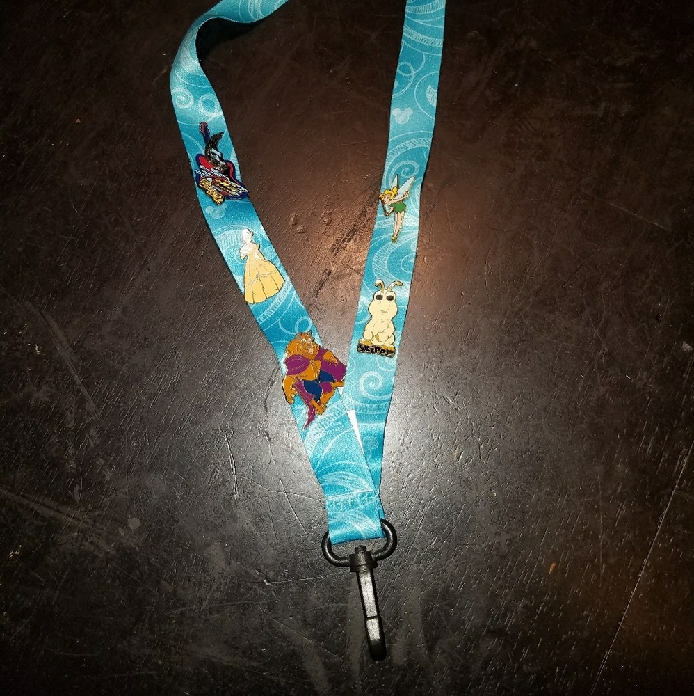 Disney Trading Pins on Lanyard Yr. 2000