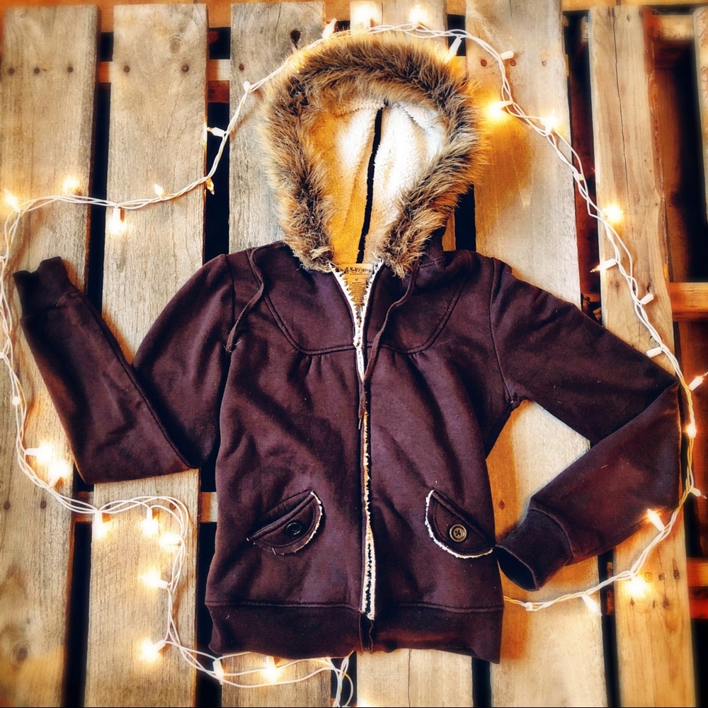 ❤️Faux Fur Hoodie❤️