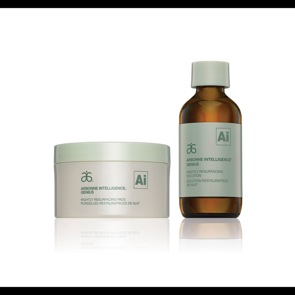 Genius Nightly Resurfacing Pads & Solution