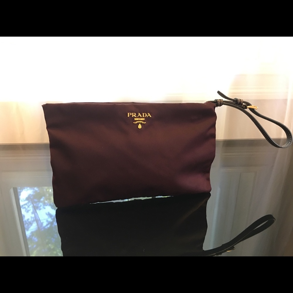 Authentic Prada Wristlet