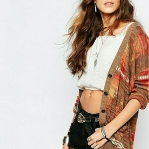 Denim & Supply Ralph Lauren Printed Cardigan