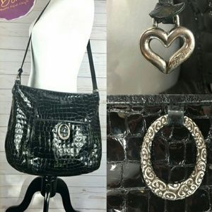 Brighton Adjustable Strap Patent Leather