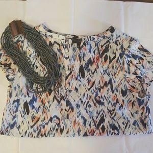 The Limited Tribal Print Top - Size M