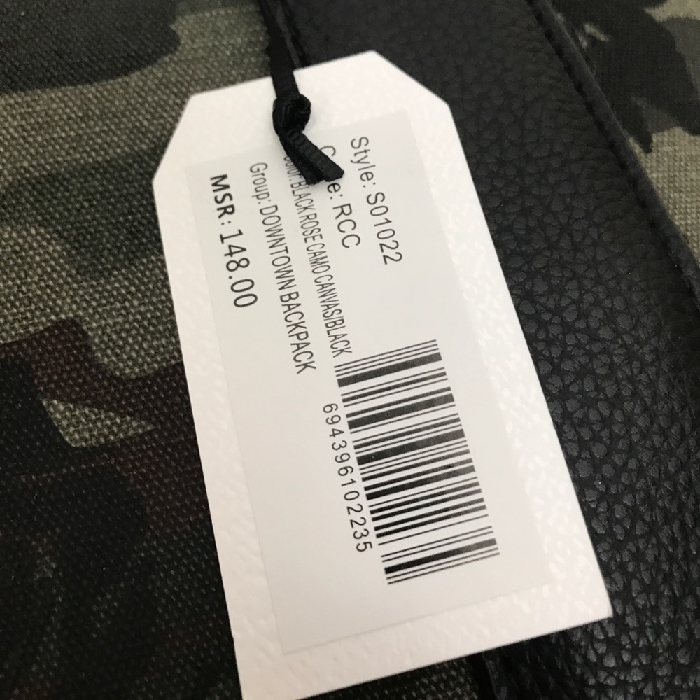 Sanctuary Camo Canvas Bkpk w Xtra Bag - Picture 6 of 8