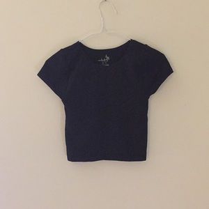 Intimately FP crop stretch shirt