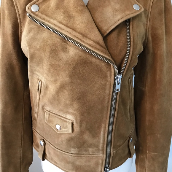 MADEWELL SUEDE MOTO JACKET *NWT* - Picture 5 of 8