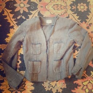 Stylish Club Monaco gray blazer