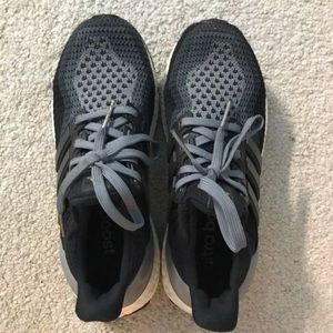Black and gray ultraboost