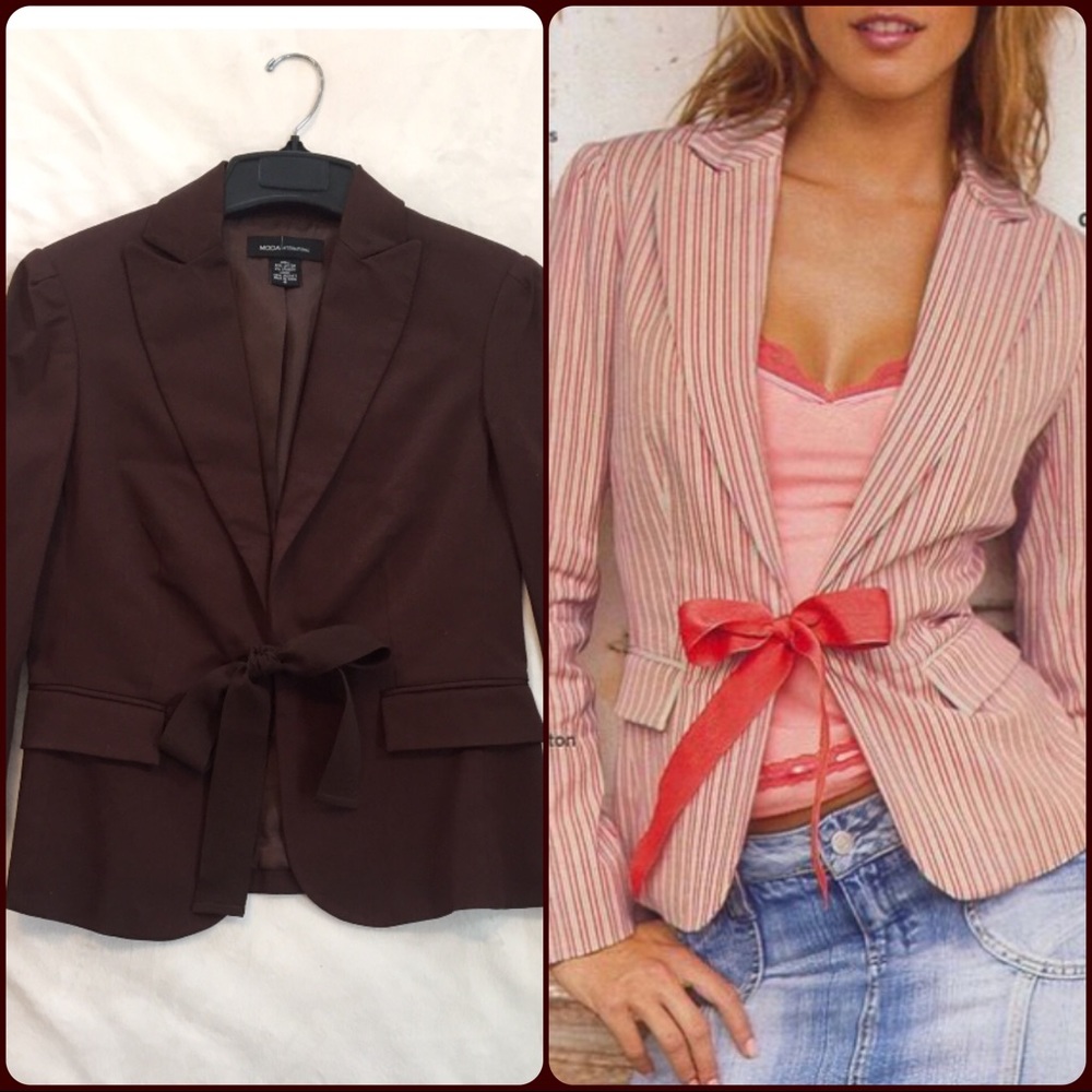 VS Tie-front Jacket