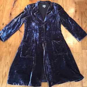 J.jill velvet silk jacket