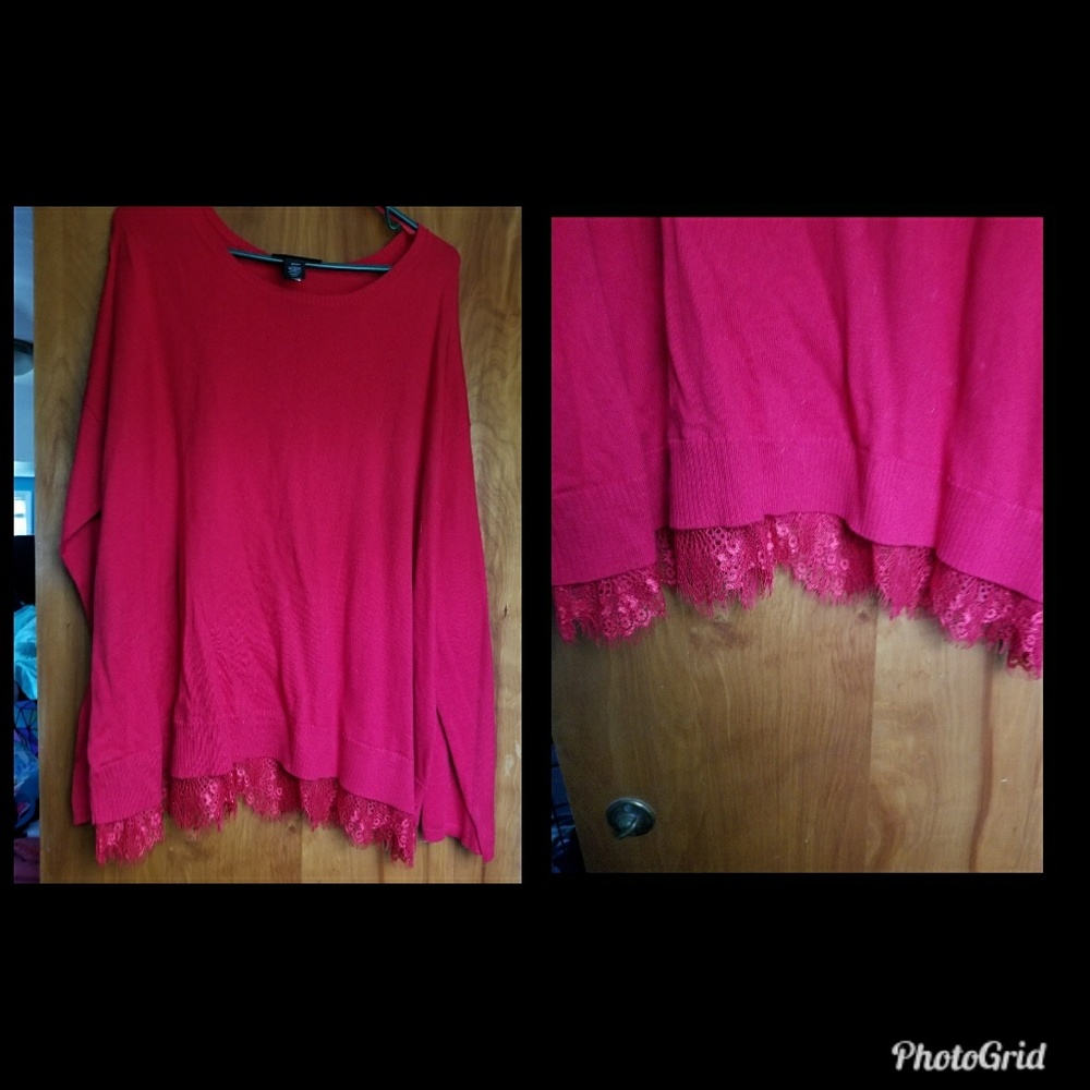 New red sweater