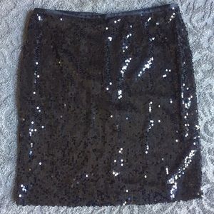 Calvin Klein sequined pencil skirt