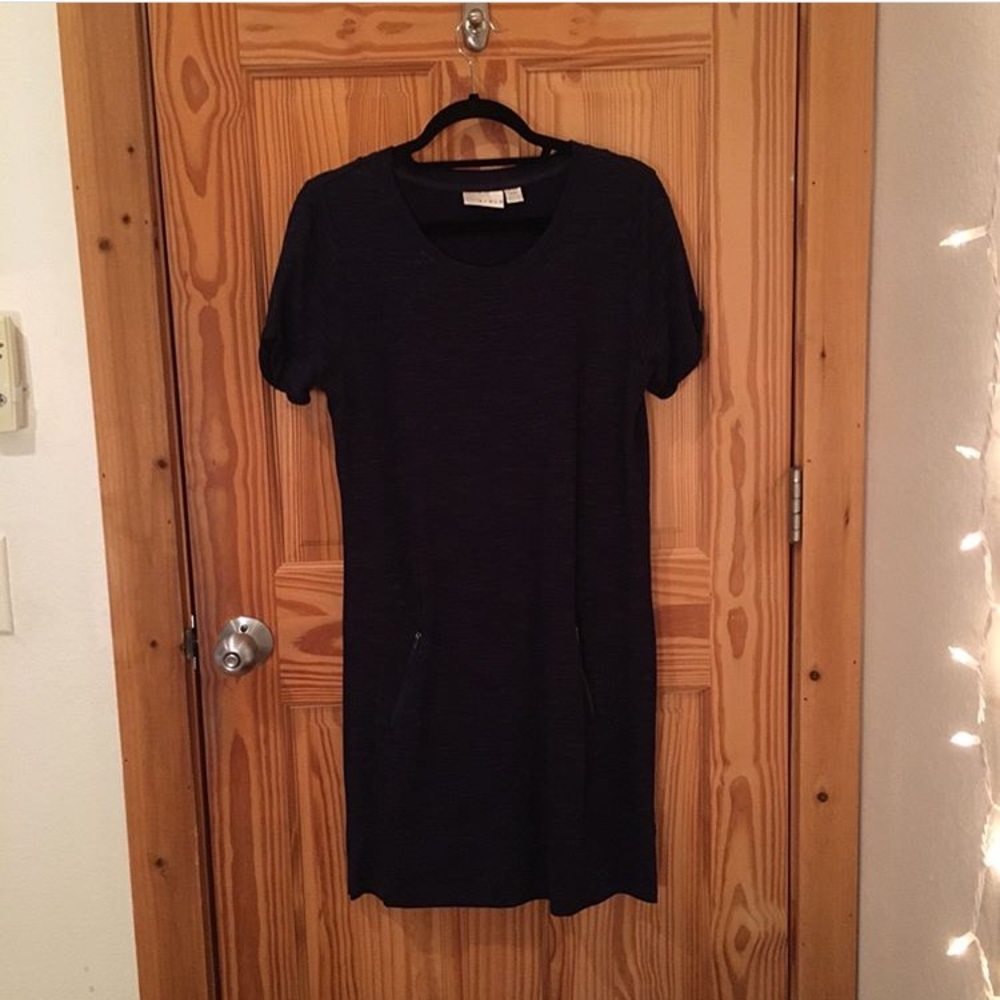 Navy blue dress