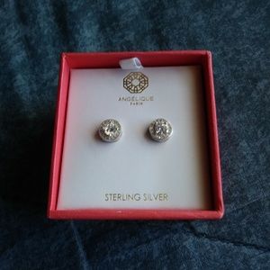 Earrings with Swarski elements