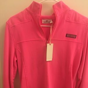 NWT Vineyard vines hot pink Shep shirt