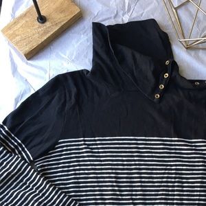 J Crew Painter Turtleneck Tee