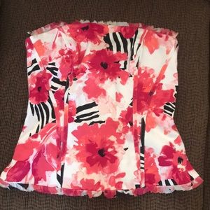 WHBM corset top size 6