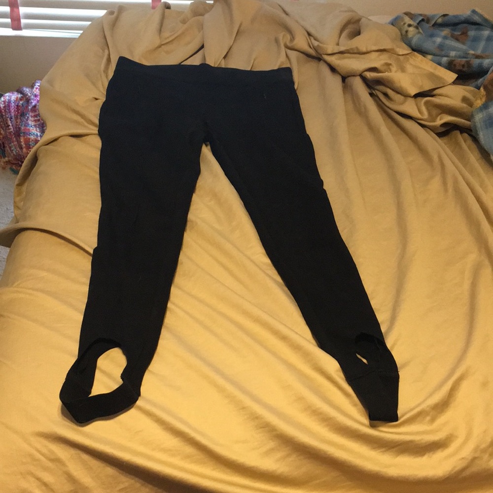Stirrup leggings ann Taylor black