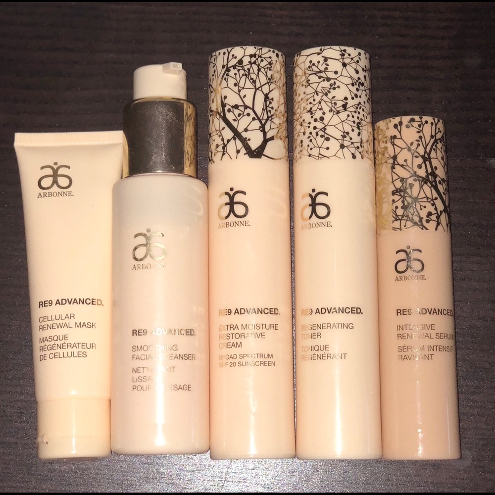 Arbonne RE9 Skincare Set with Mask