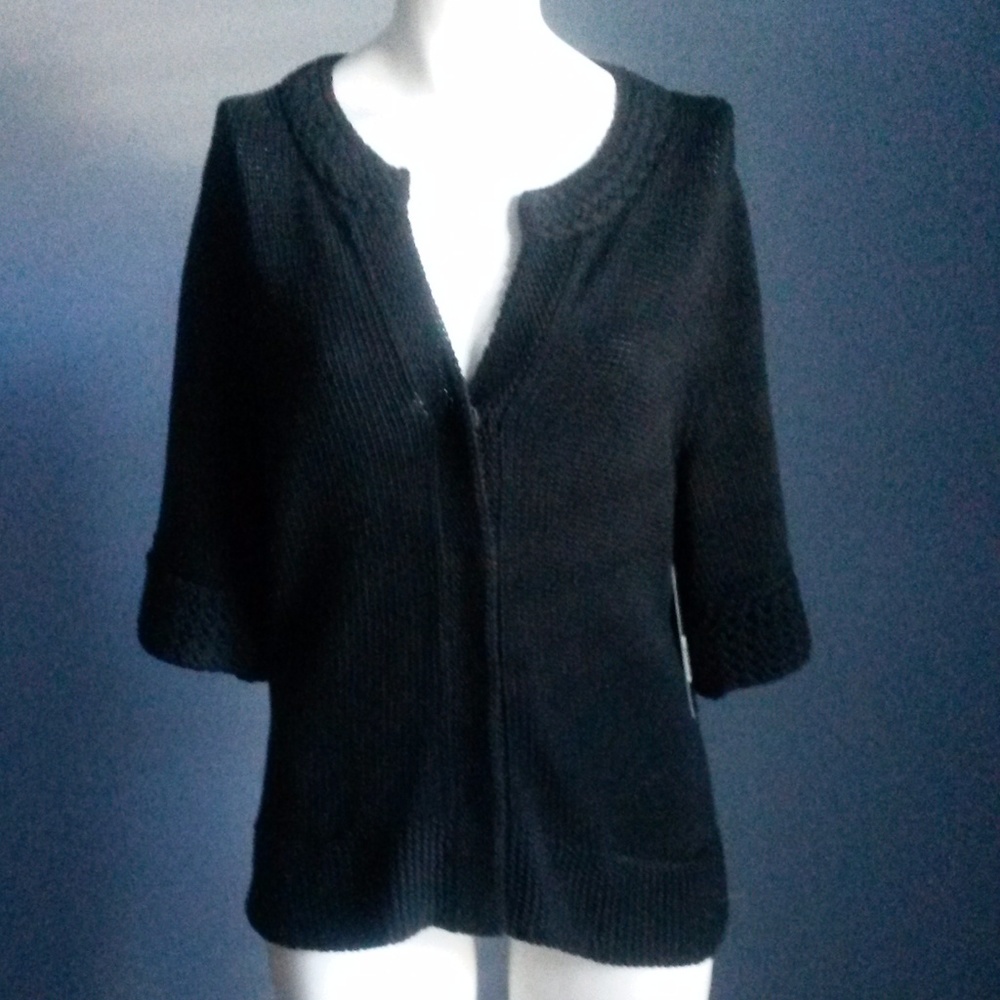 Bloomingdale's-Elie Tahari Black Elizabeth Sweater