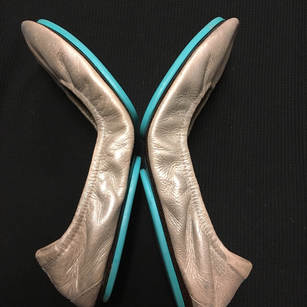 Feather grey tieks with silver polish size 7 - Picture 3 of 8