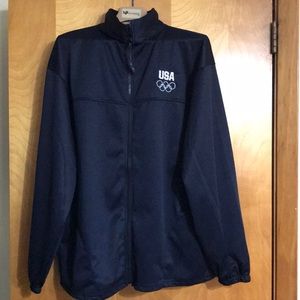 Authentic U.S.A. Olympic track jacket.