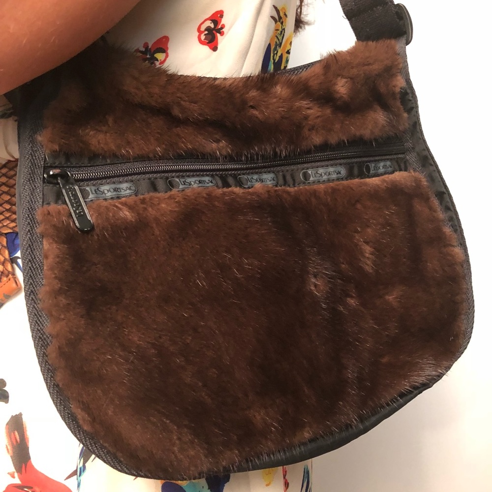J Mendel LeSportsac Couture Fur Bag