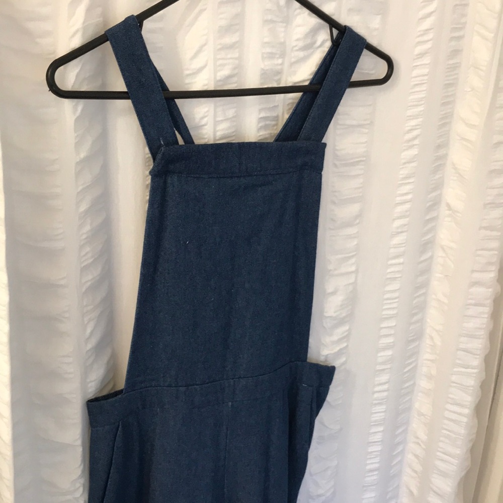 Flare leg overalls
