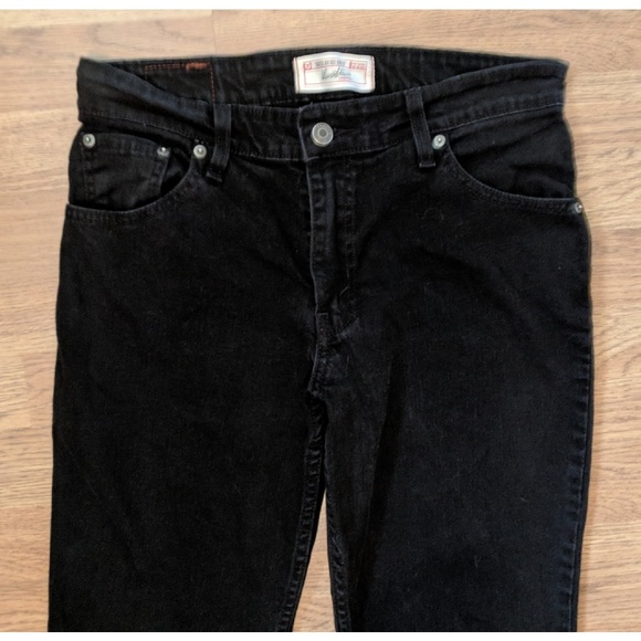 Mid rise Bootcut Levi's black jeans - Picture 4 of 5