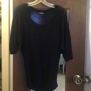 Express black blouse