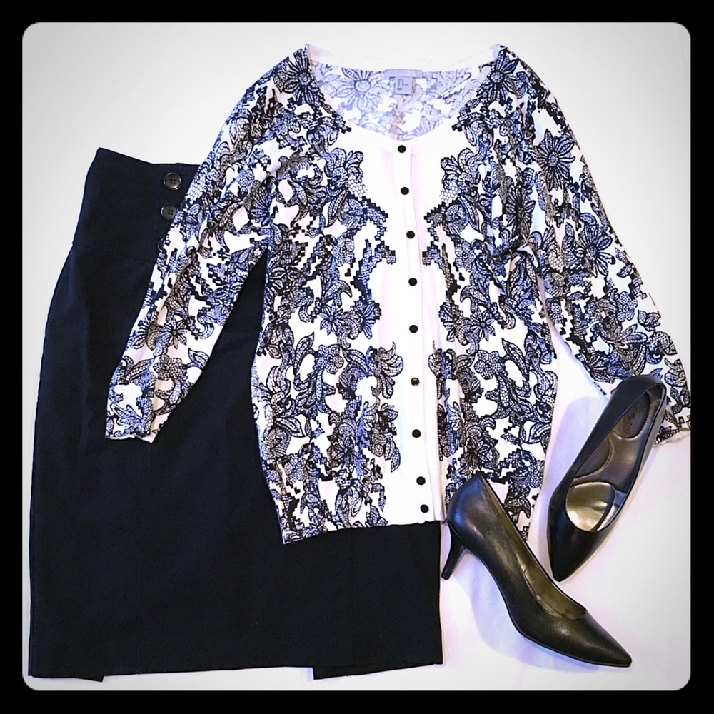 H&M Button-Up Cardigan.