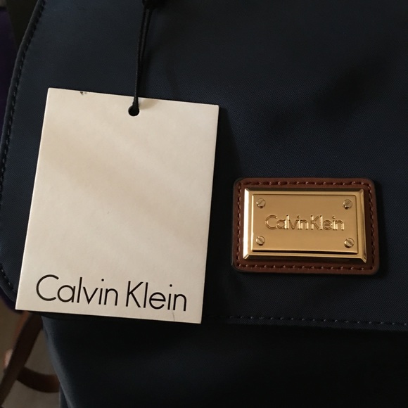 Calvin Klein Navy Mini Backpack