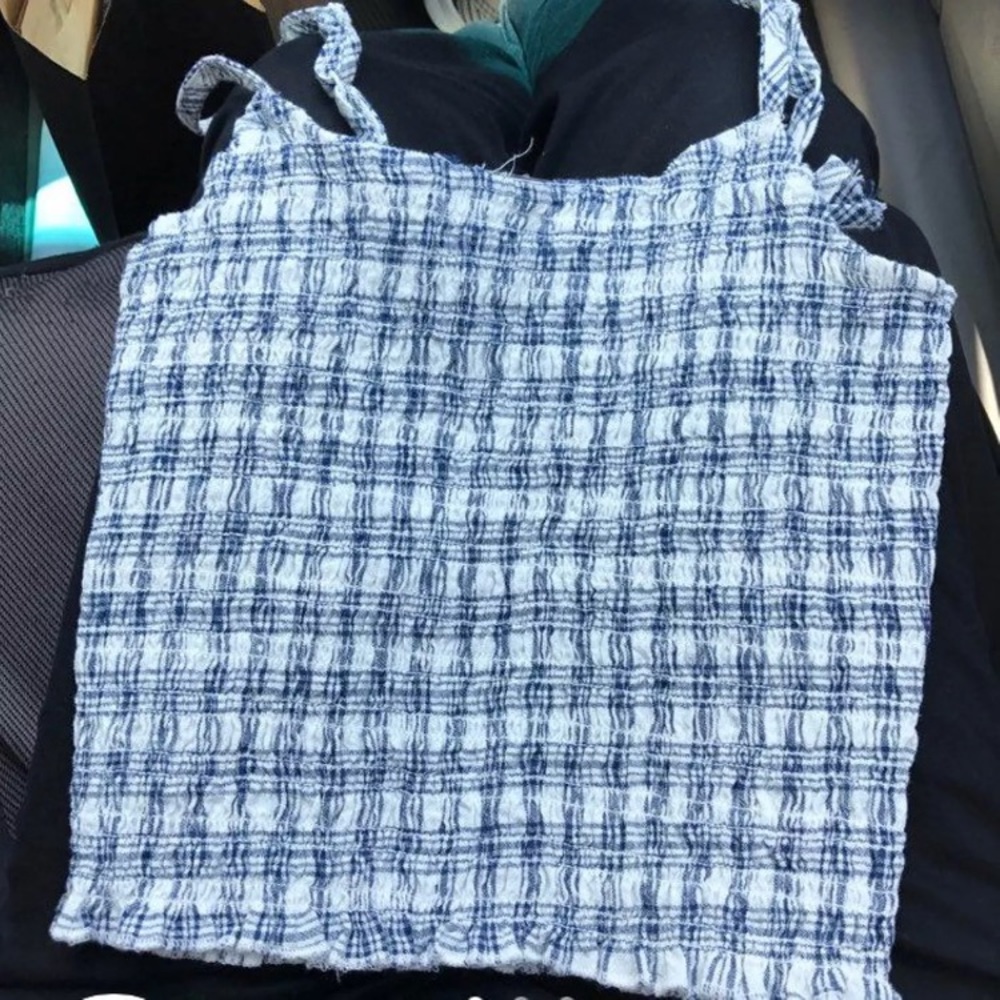 Brandy Melville gingham Izzy tank